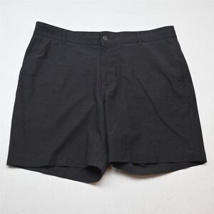 Faherty 35x6.5" Dark Gray All Day Everyday Performance Drawstring Mens Shorts